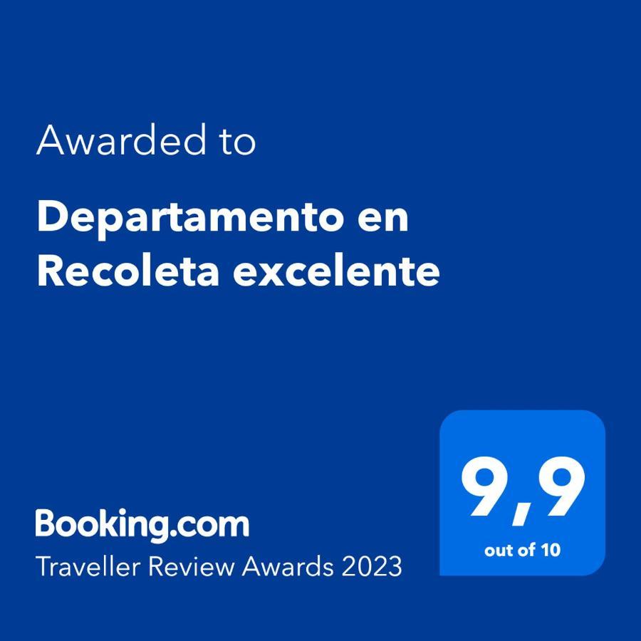 Апартаменти Departamento En Recoleta Excelente Буенос-Айрес Екстер'єр фото